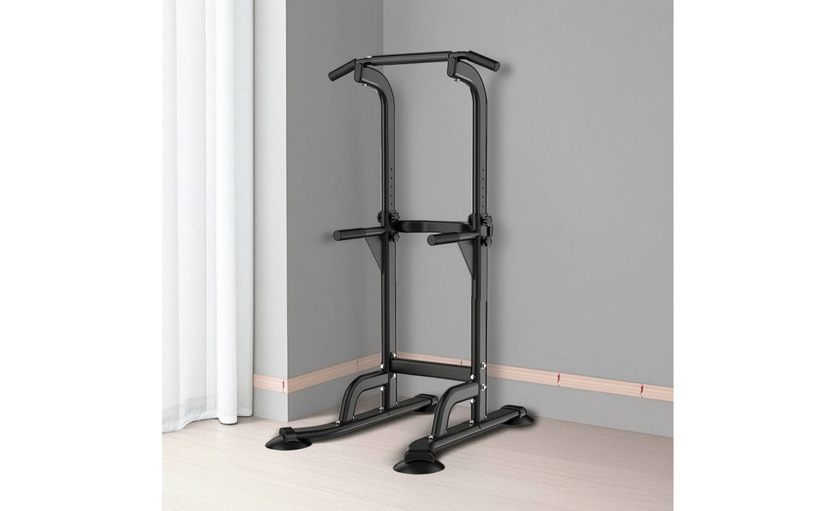 Station with Pull-up Bar Standing Strength Station Freestanding Pull-up Exercise Station for Fitness Enthusiasts, Adults, Apartment
