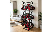 Bike Display Rack Vertical Bike Rack Space-Saving for Retail Store, Families