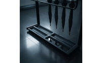 Lockable Umbrella Stand Sturdy Umbrella Holder with Base Tray Rust-Resistant Organizer for Businesses, Office Entrance