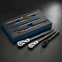 6 Pieces Articulating Head Ratchet | fast-release, Reversible, articulating head Ratchet Set, for Tight areas