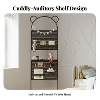 creature shape partitionline Pegboard Screen Installation Pegboard Room Divider Minimalist and look Freestanding Furniture for Renters, Entryway, Bedroom, Office