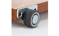 Furniture Door Roller Gate Support Wheels with Metal Bracket Load-Bearing Hardware for Home Hobbyists