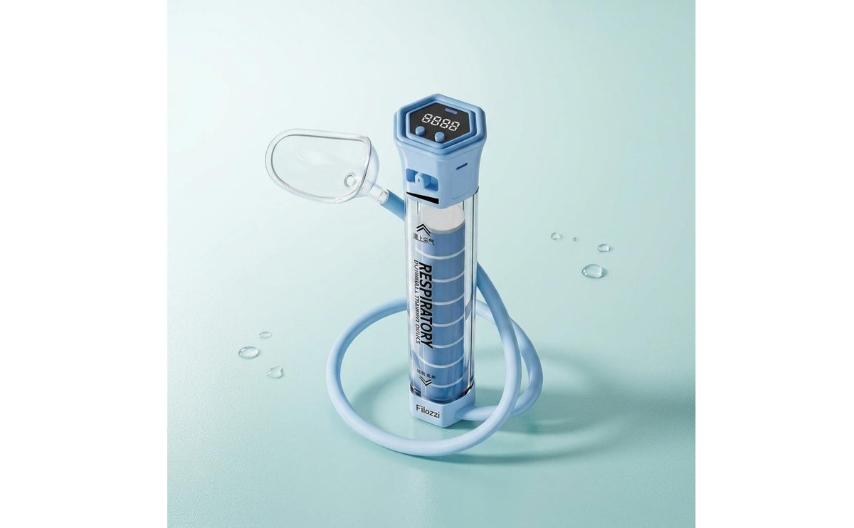 Adjustable Resistance Breathing Recharge-Capable Electronic Breathing Clear Oral Interface