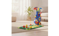 Toy Sports Gear Wagon with Sticks Young Child Golf Set with Cart Detachable for Kids, Young Children