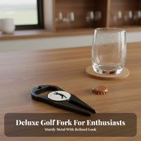 Multi-Functional Golf Divot Tool Bottle Opener Portable Divot Tool Bottle Opener Lightweight for Golfers, Adults, Outdoor Sports, Clubhouse