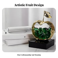 Decorative pome Luxury Design Faceted pome Figurine Elegant highlight
