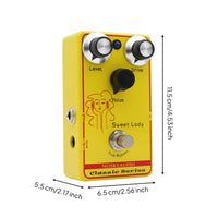 Guitar Distortion Pedal Classic Distortion Guitar Effect Pedal High Gain Stompbox for Guitarists