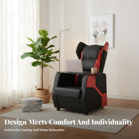 Fully Reclinable complete Gaming Station Thick Cushioning Racing type player Seat robustDuty Construction Reclining Computer Chair Easy to Clean for Esports Professionals, technology aficionados, Internet Cafe, Game Room, leisure Space, Studying