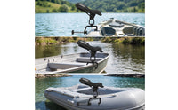 Rod Holder with Rotating Joint Adjustable Boat Rod Holder Hardware Long-Lasting Corrosion-Resistant for Anglers, Kayak