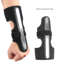 Golf Swing Assist Strap Ambidextrous Wrist Support with Aluminum Strip One Size