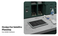 Electronic Strategy Planning Board Digital Strategy Board Instant Erase Digital Strategy Pad for Coaches, Game Day, Courtside, Locker Room