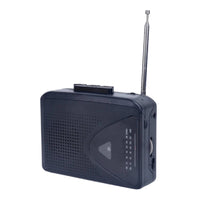 Compact Portable Cassette Player with Speaker Lightweight Portable Cassette Player with AM/AM and Frequency Modulation Radio Vintage Cassette Player with Radio Old-Fashioned for Audiophiles