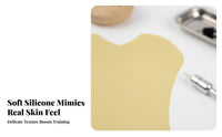 Double-Sided Use body art Practice Skin Clean Ink Absorption Synthetic Skin Practice Sheet Stretchable technique Training Tool Blank Surface for Beginners, Apprentices, Equipment Testing