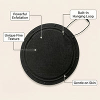 Exfoliating Scrubber with Hanging Strap, Deep Cleansing Bath Scrub for Adults, Thick Material Round Disc Fine