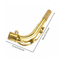 Altos Saxophone Bend Neck Rich Sound Altos Sax Neck 24.5 Mm Connector Music Instrument Part