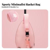 Tennis Racket Backpack Water-Resistant Racket Sports Paddle Bag Large Capacity Badminton Racket Holder for Athletes, Women, Outdoor, Travel, Gym