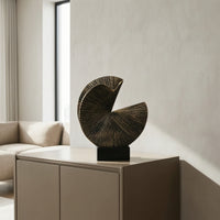 Geometric Sculpture Abstract Tabletop Sculpture Modern Shelf Decor for Homeowners, Living Room