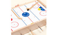 Table Football Game Compact Wooden Foosball Table Educational Wooden Soccer Game for Kids
