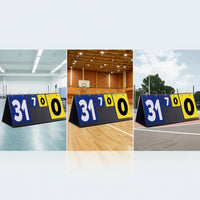 Tabletop Flip Scoreboard Foldable Score Flipper Multi-Sport for Coaches, Schools