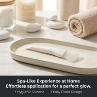 Double Ended Face Brush, Facial Treatment with Applying Mud Masks and Cream Facemask for Skincare Lovers