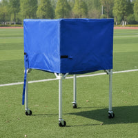 Foldable Ball Cart Foldable Ball Cart Compact Athletic Gear Organizer for Training Field