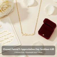 Mama Necklace Elegant Design Mother Necklace Versatile Design Clavicle Chain for Moms, Moms