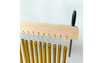 Adjustable Height Bar Chime Freestanding 36-Tone Wind Chime Percussion