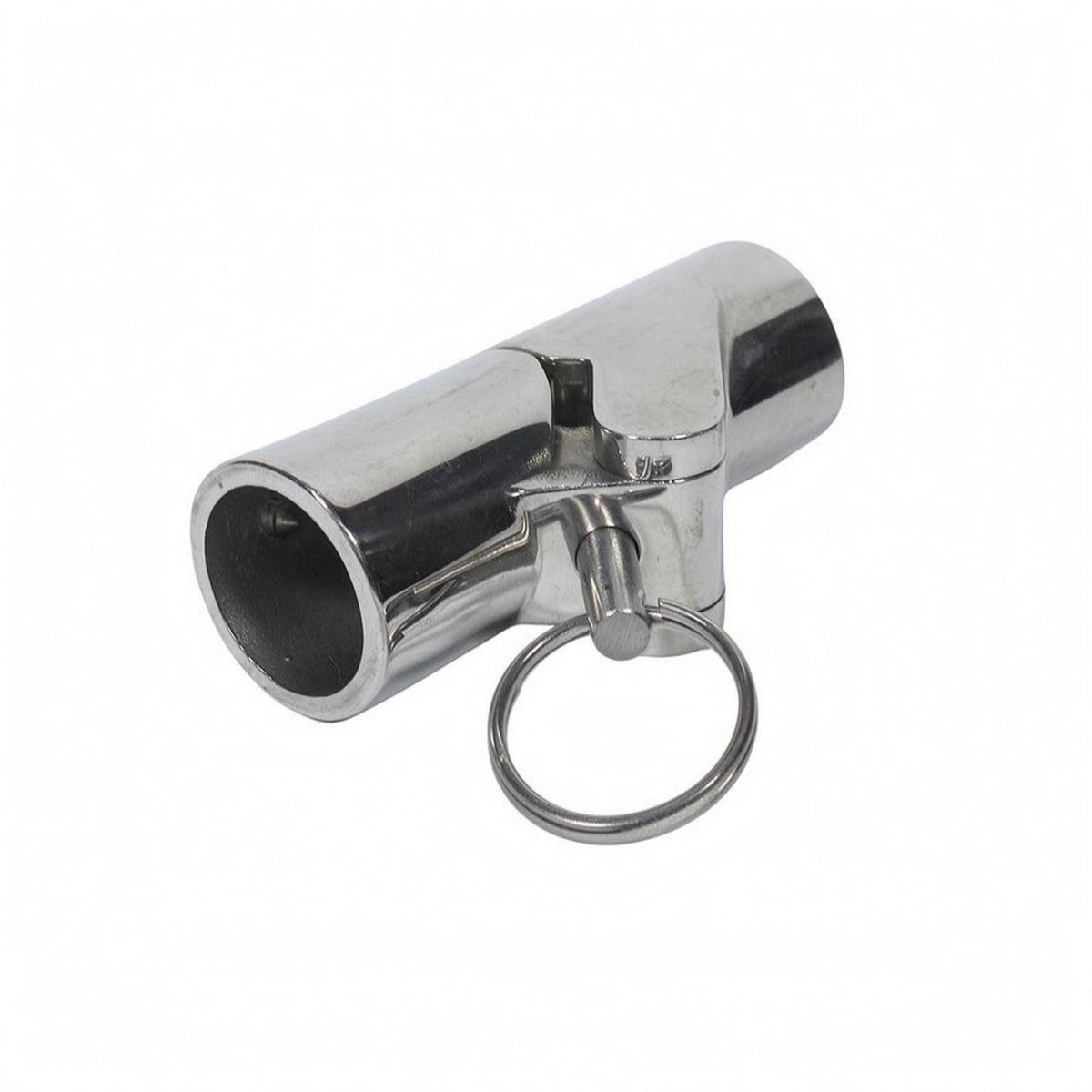 316 Stainless Steel Bimini Swivel Joint Pull-Pin Tube-Clamp Swivel Joint Hinged Boat Pipe Connector Polished for Outdoor Frames