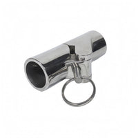 316 Stainless Steel Bimini Swivel Joint Pull-Pin Tube-Clamp Swivel Joint Hinged Boat Pipe Connector Polished for Outdoor Frames