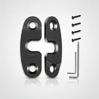 Sun Visor Clip with Screws Slim-Profile Sun Visor Clip Hardware Heavy-Duty for off-Roaders, Truck, Jeep