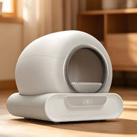 Electric Automatic Cat Litter Box Easy to Clean Automatic Litter Box Quiet Pet Supply Compact for Apartments