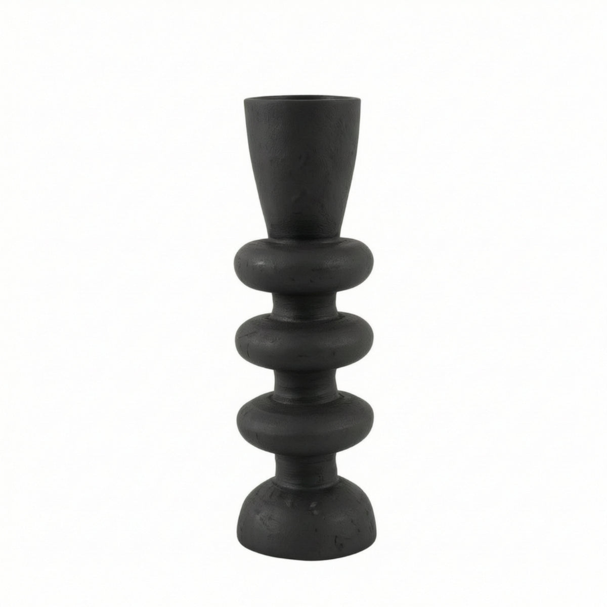 Candlestick Holder Minimalist Candlestick Holders Tapered Carved Candle Holder for Minimalism Aficionados, Hotel