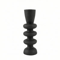 Candlestick Holder Minimalist Candlestick Holders Tapered Carved Candle Holder for Minimalism Aficionados, Hotel