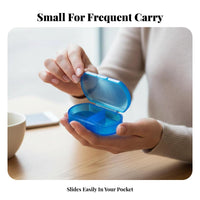 Multi-Compartment Case Portable Health Accessory closureed for voyage, Seniors