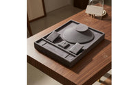 Layered Jewelry Display Flat Base Jewelry Display Stand Necklace Tray Square Shape