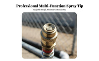 Misting Spray Nozzle Dust Suppression Fine-Droplet Nozzle Fine Mist Fine-Droplet Spray Head for Farmers, Landscapers, Greenhouses, Industrial Areas