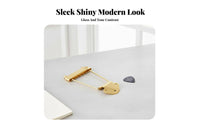 Jazz Guitar Tailpiece Replacement Part Jazz Guitar Bridge Tailpiece Sturdy Metal Construction Zinc Alloy for Luthiers
