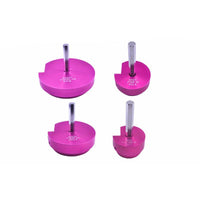 4 Pieces Drill-Compatible PVC Pipe Reamer Kit High Precision Plastic Pipe Fitting Reamer Kit Heavy-Duty Long-Lasting for Handymen, Plumbing Repair