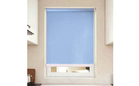 Roller Blind with Chain Control Half-Blackout Roller Blind Window Treatment Light Filtering Sun Blocking for Office, Kitchen