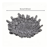 Cracked Ground Display Piece Textured Crater Scene Prop Diorama Accessory Lightweight for Collectors, Figure Photography