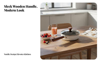 Non-Stick Skillet Induction and Gas Compatible Nonstick Frying Pan for Dorm Room
