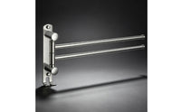 Swivel Towel Rack Stainless Steel Swivel Towel Bar Hardware Polished Rustproof for Bathroom, Laundry Room