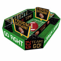 Folding Snack Tray Foldable Paperboard Food Tray Oil-Resistant-Resistant Snack Box for Watch Parties