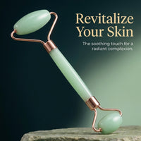 Facial Massage Roller with Face Sculpting Tool, Pink Crystal Gua Sha for Beauty Enthusiasts