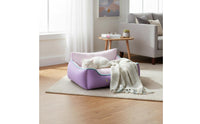 Pet Sofa High-Spring-Back Filling Cat Couch Deep rest Bolster Pet Bed for Small Dogs, Kittens