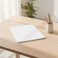 4K White Cardboard Art Paper 300g 8K Hard Cardboard 4-Open White Cardboard Large Sheet A4 Thick Hard Paperboard