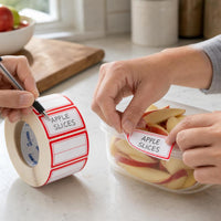 Self-Adhesive Name Tag Labels for Classification and Marking, Waterproof Price Stickers