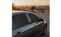 4 Pieces Easy to Install Car Side Window Sun Shade Opaque Car Window Screen Complete Blackout Panel Protection for Commuters