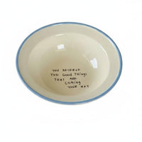 Easy to Clean Ceramic Cat Bowl with Stand Dishwasher Safe Ceramic Pet Bowl with Stand Colorful Raised Pet Feeder for Cats, Small Dogs