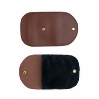 Reusable Imitation Wool Shoe Brush Glove Gentle on Leather Fleece Polishing Glove Scratch-without Charge for Travelers, Adults, Home, Travel